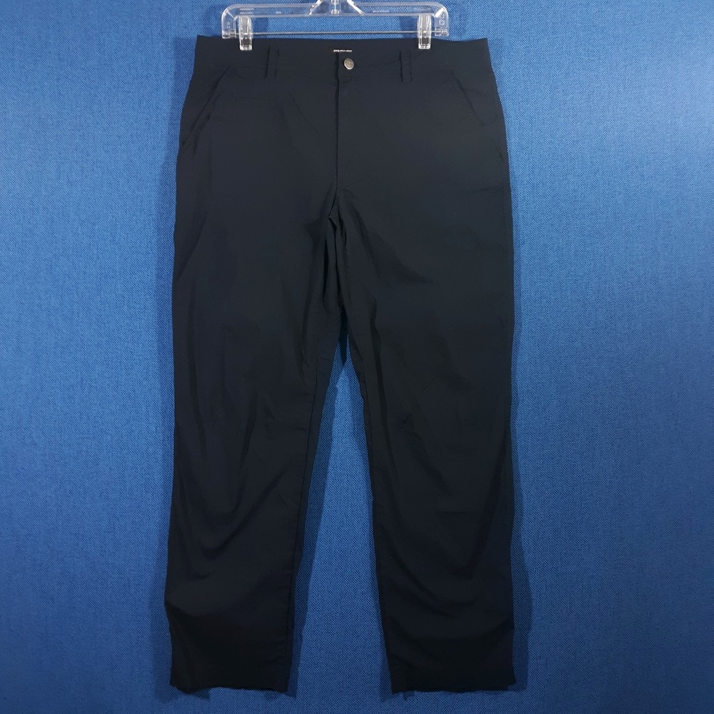 CQR Pants 34 x 30 Hiking Utility Workwear Lightweight Chino Black